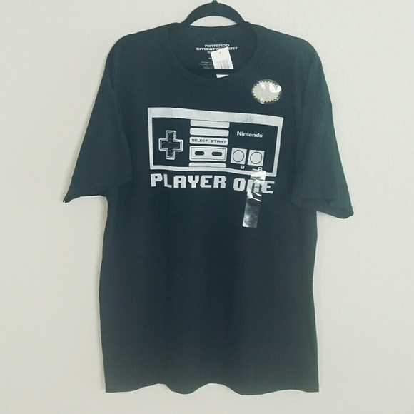 ❤Nintendo Game Controller Tshirt XL black NWT - Picture 2 of 8